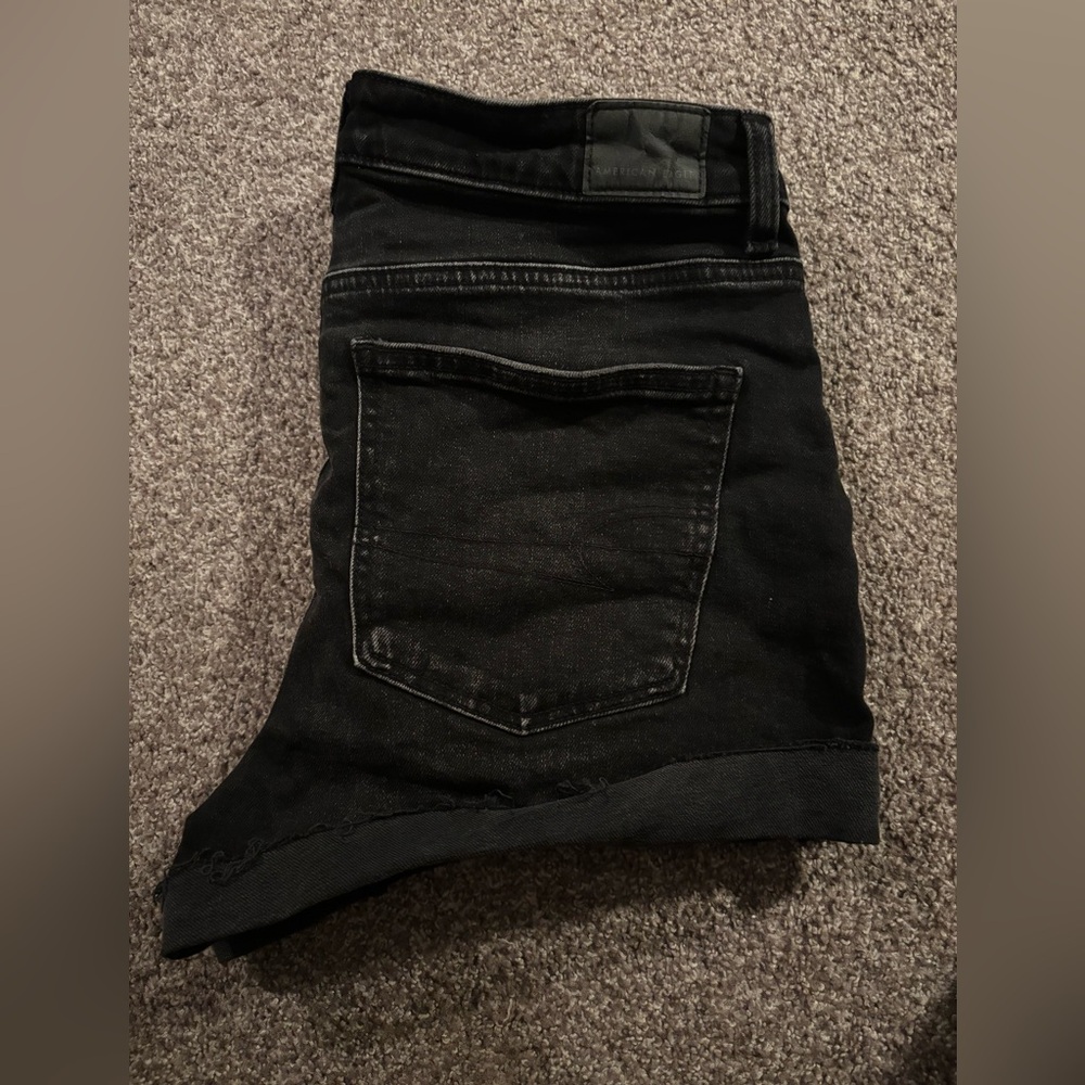 American Eagle Outfitters Black Jean Shorts